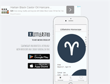 Tablet Screenshot of littleastro.com